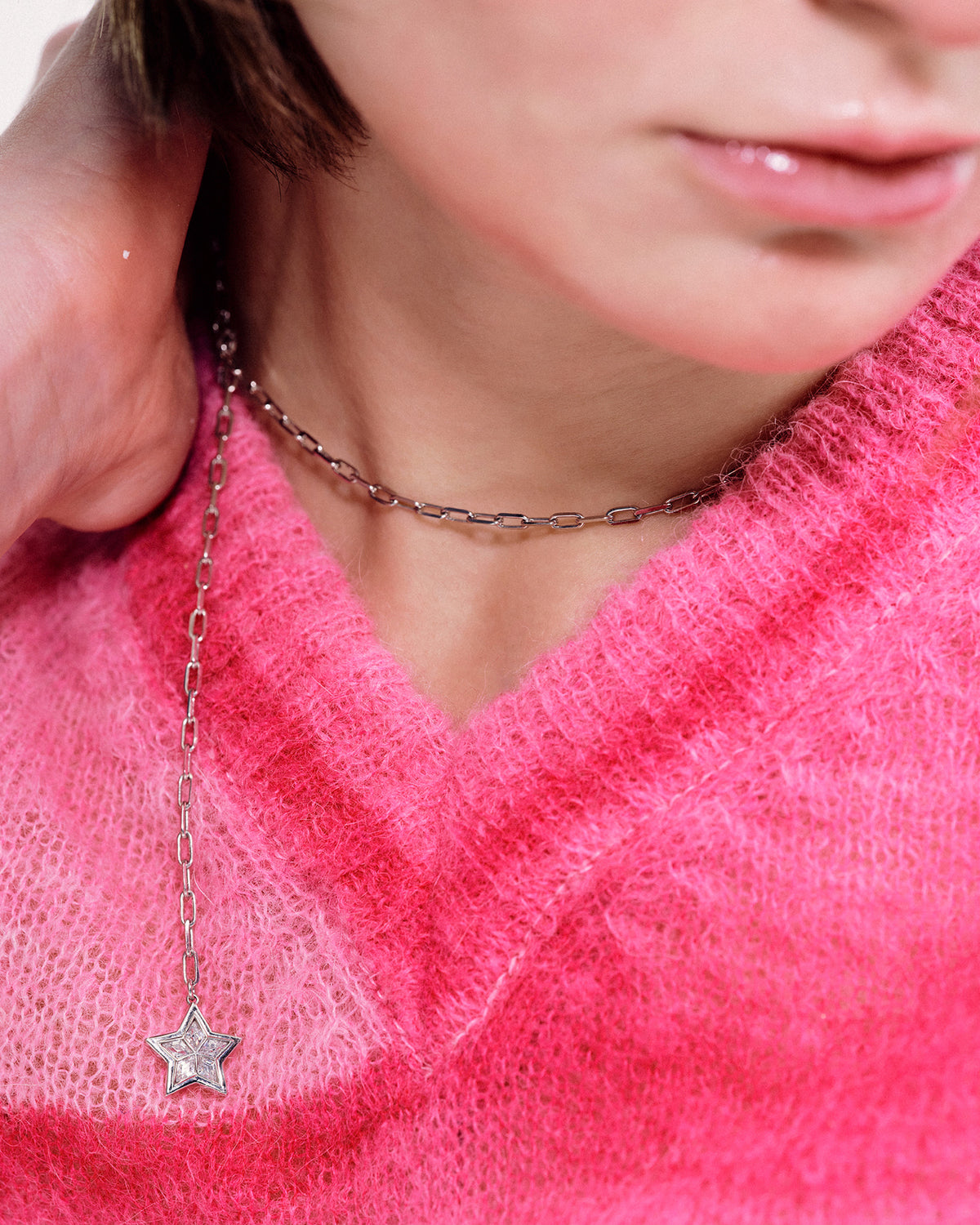Numbering - Brilliant Star Pendant Necklace #7740 product image 1 | TRAB K-Fashion Australia