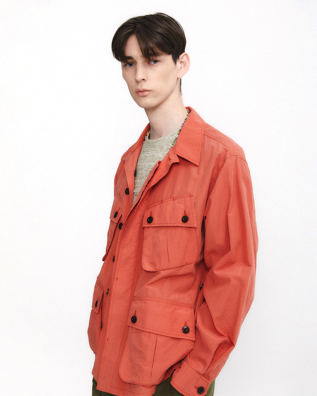Eastlogue - Jungle Fatigue Jacket (Salmon) product image 3 | TRAB K-Fashion Australia