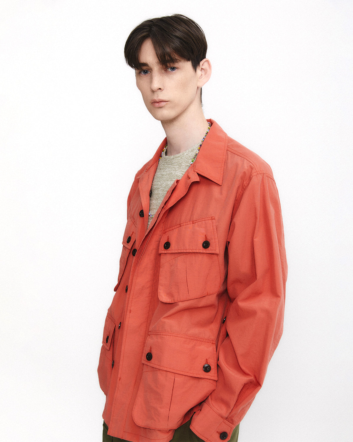 Eastlogue - Jungle Fatigue Jacket (Salmon) product image 3 | TRAB K-Fashion Australia
