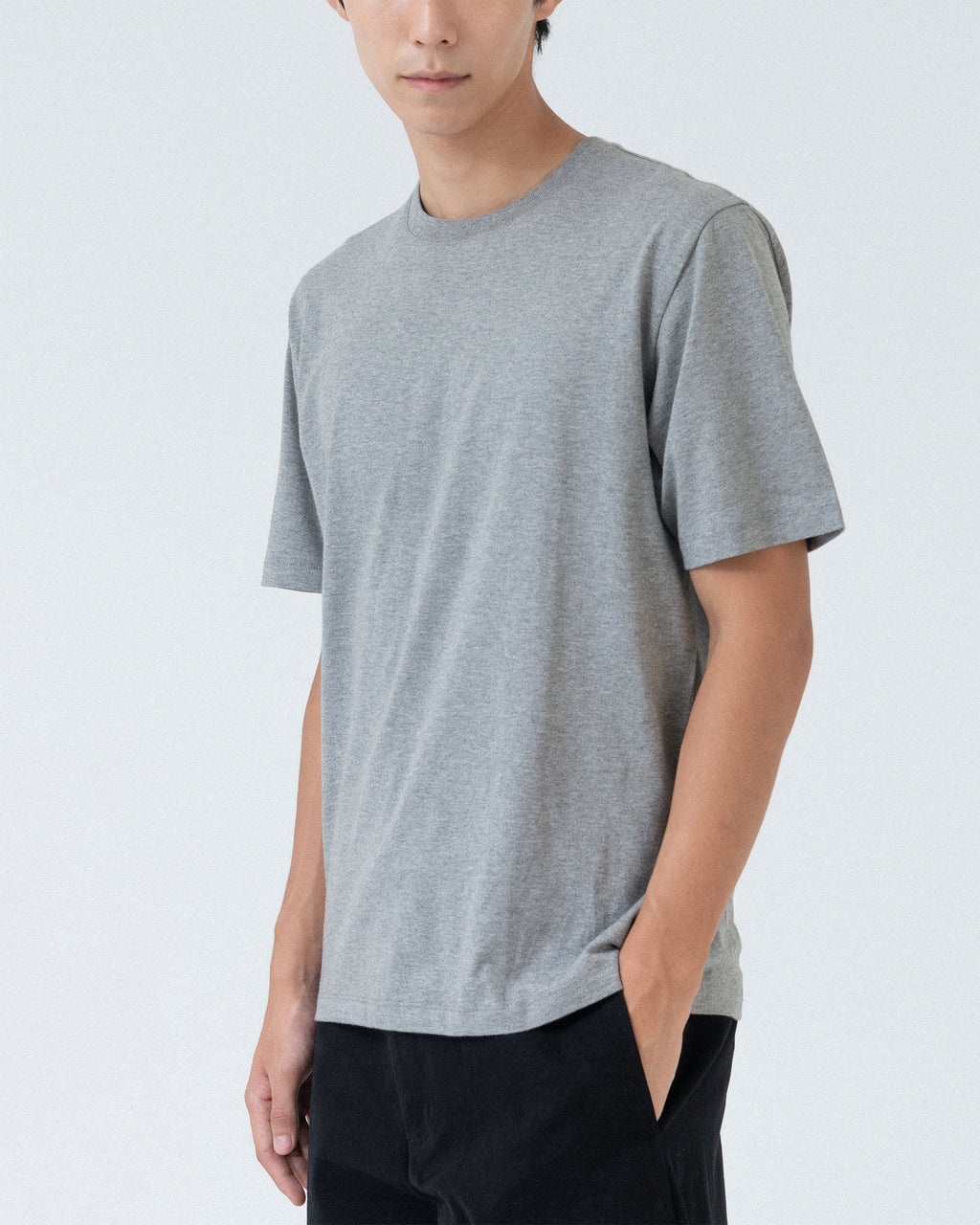 Brownyard - Essential T Shirt (Grey) product image 3 | TRAB K-Fashion Australia
