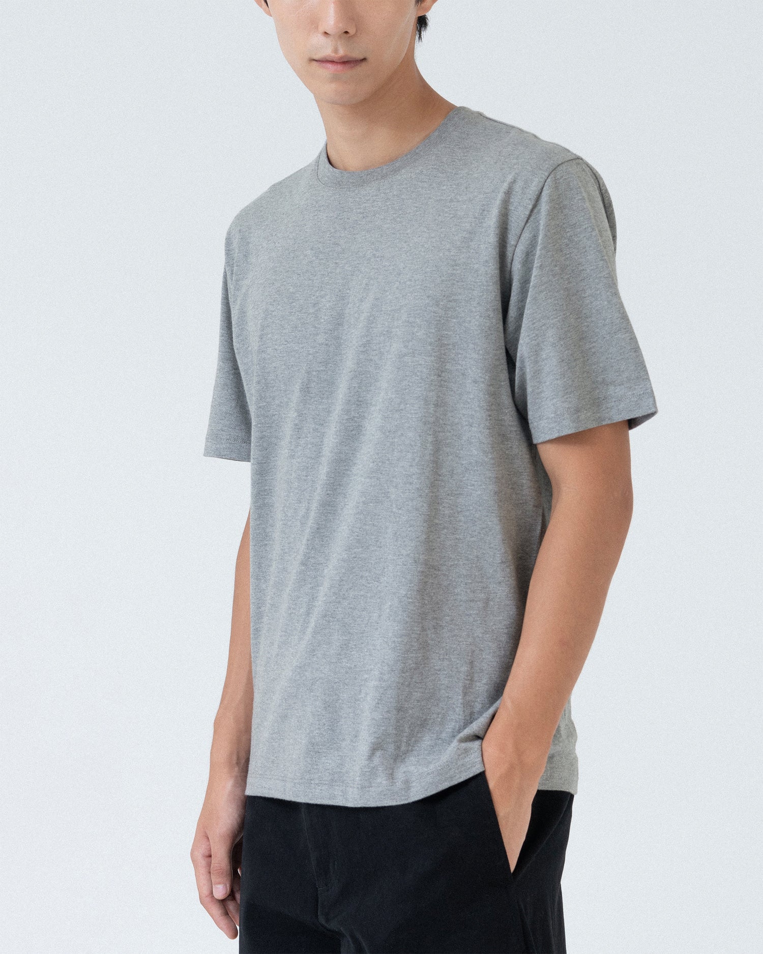 Brownyard - Essential T Shirt (Grey) product image 3 | TRAB K-Fashion Australia