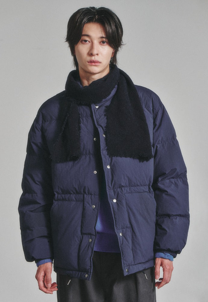 Art if acts - Logan Washed Down Jacket (Navy) product image 1 | TRAB K-Fashion Australia
