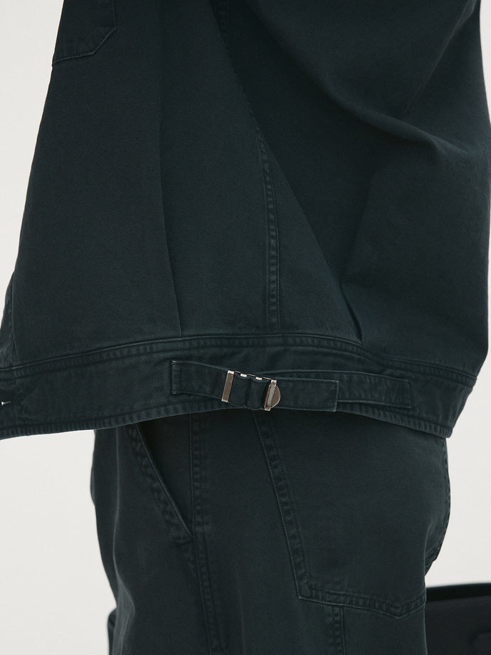 Tonywack - Garment-Dyed Cotton Officer Jacket (Anthracite) product image 9 | TRAB K-Fashion Australia