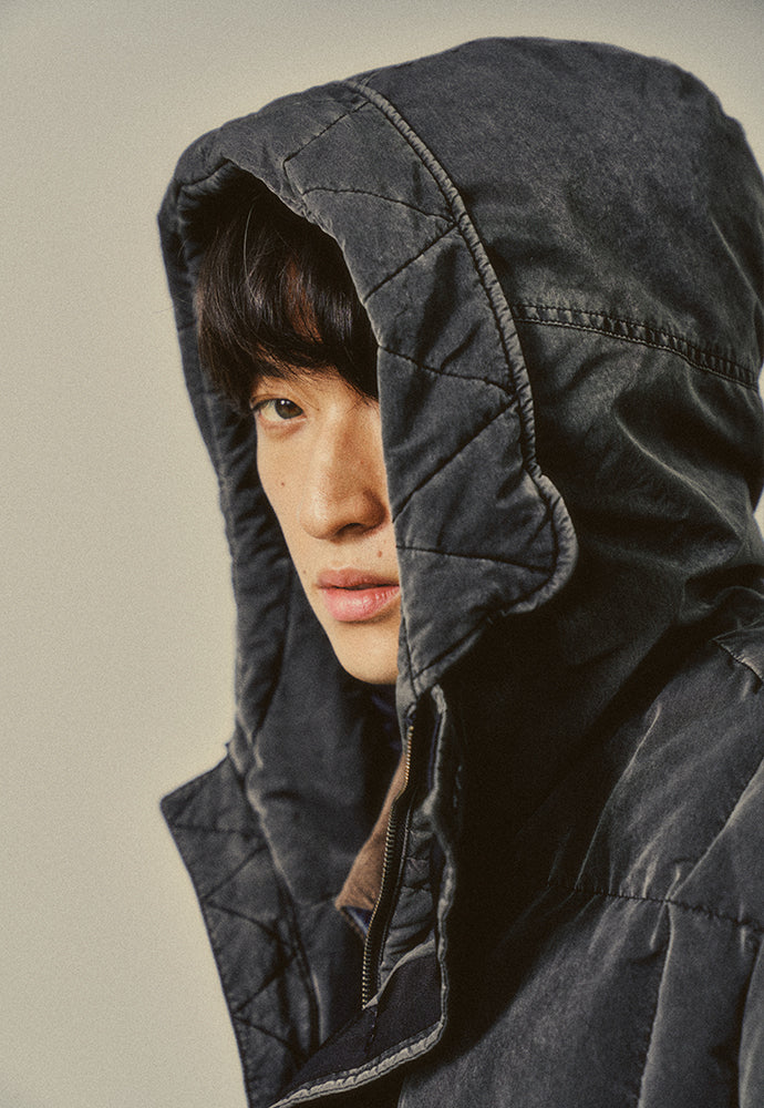 Art if acts - KARAKORAM Goose Down Parka (Faded Black) product image 8 | TRAB K-Fashion Australia