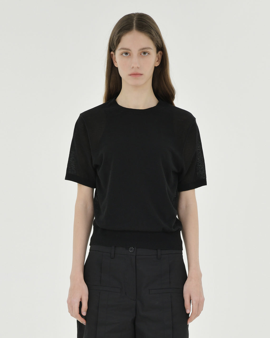 Brownyard - Essential Half Knit (Black) product image 1 | TRAB K-Fashion Australia