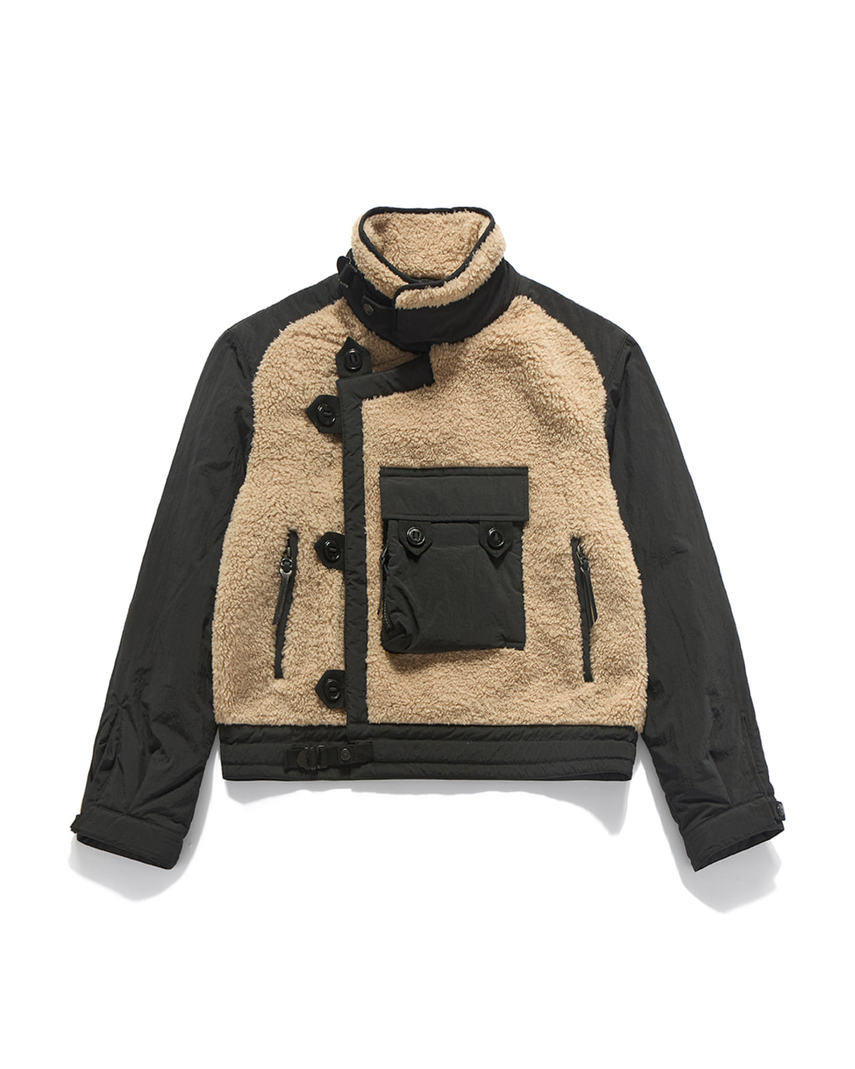 Eastlogue - Motorcycle Jacket (Black & Ecru) product image 5 | TRAB K-Fashion Australia