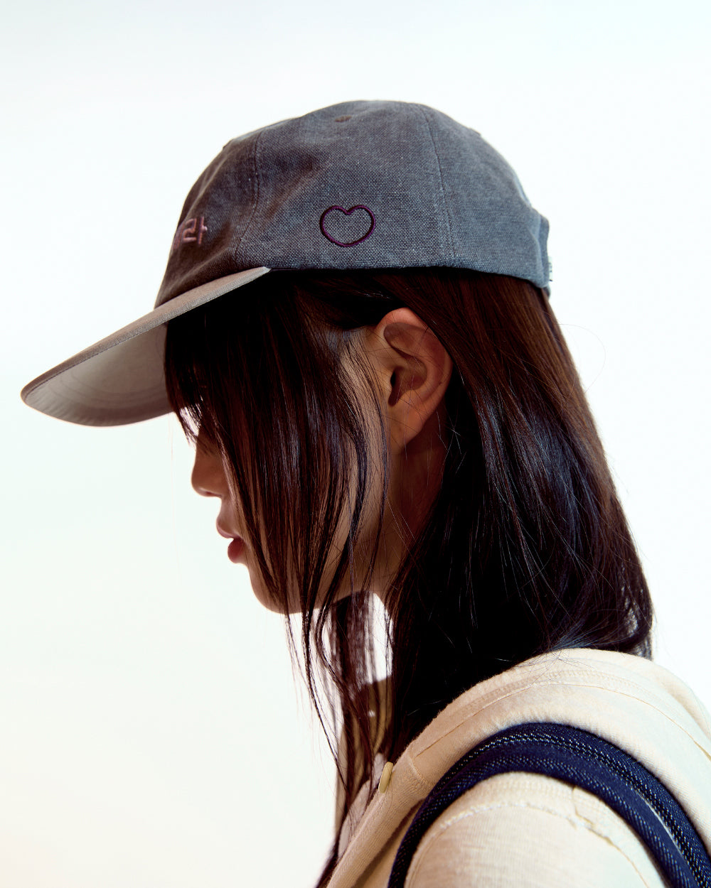 Coyseio - 사랑을 해라 Cap (Charcoal) product image 8 | TRAB K-Fashion Australia