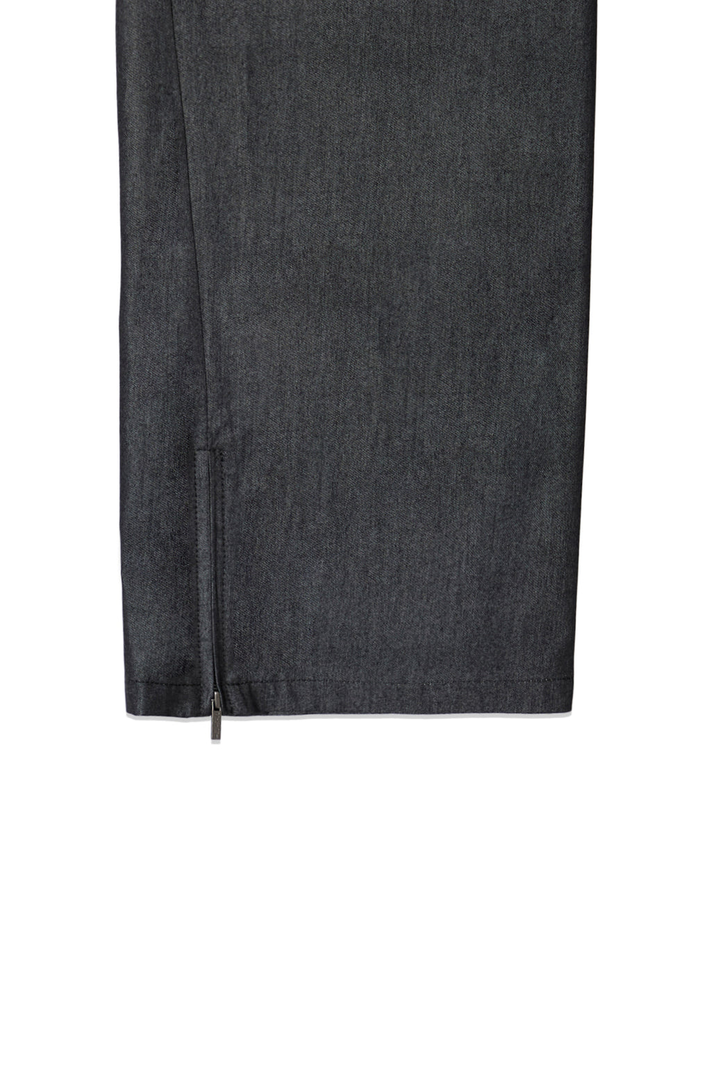 Matin Kim - Back Tuck Detail Denim Like Pants (Black) product image 4 | TRAB K-Fashion Australia