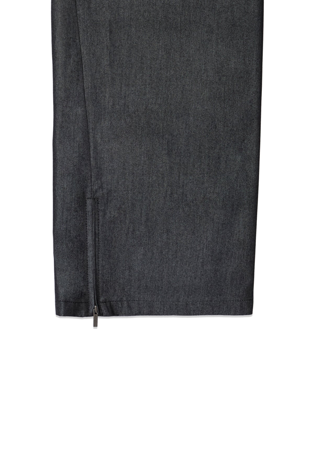 Matin Kim - Back Tuck Detail Denim Like Pants (Black) product image 4 | TRAB K-Fashion Australia
