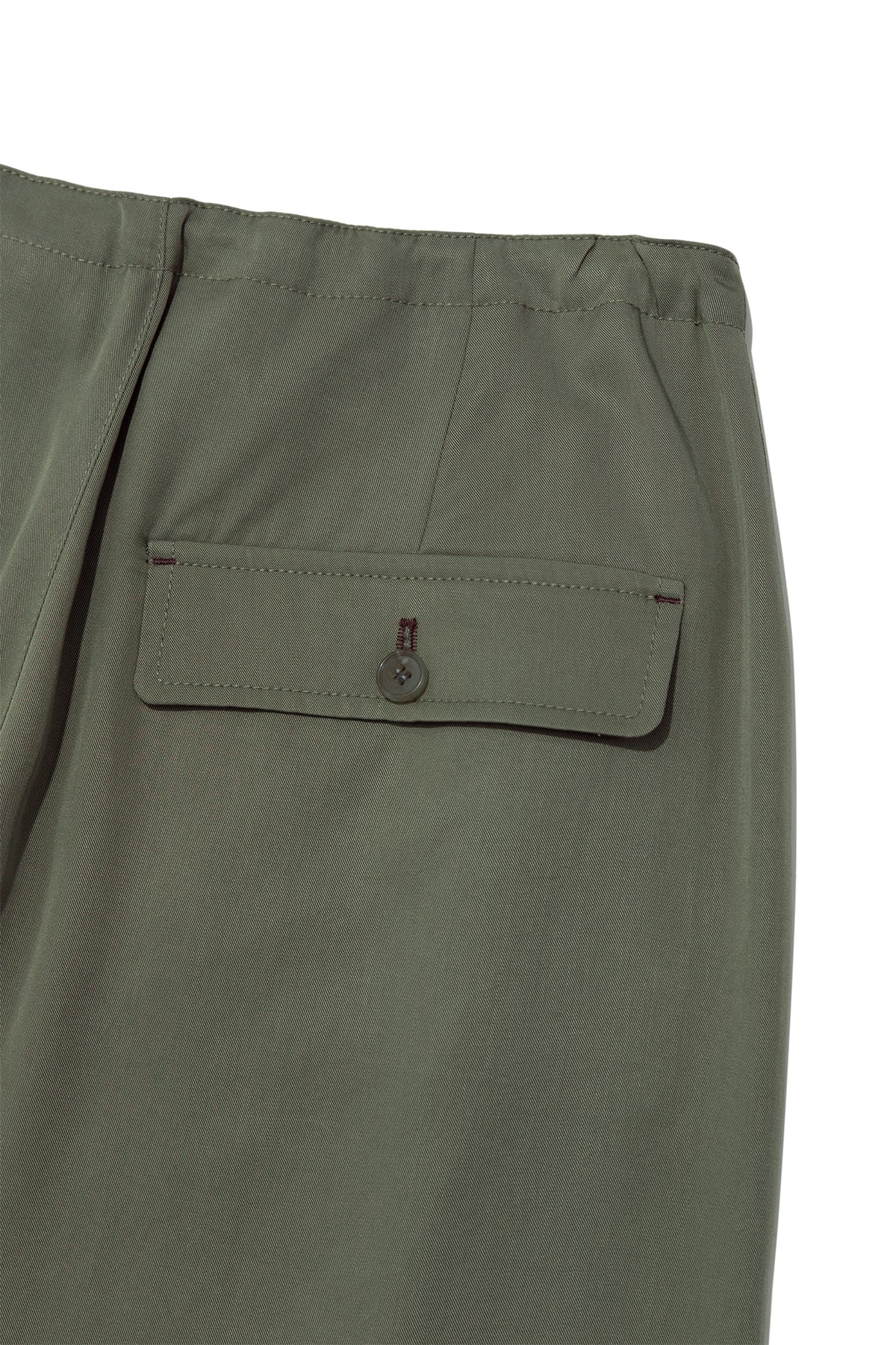 Matin Kim - Button Point String Wide Pants (Khaki) product image 6 | TRAB K-Fashion Australia