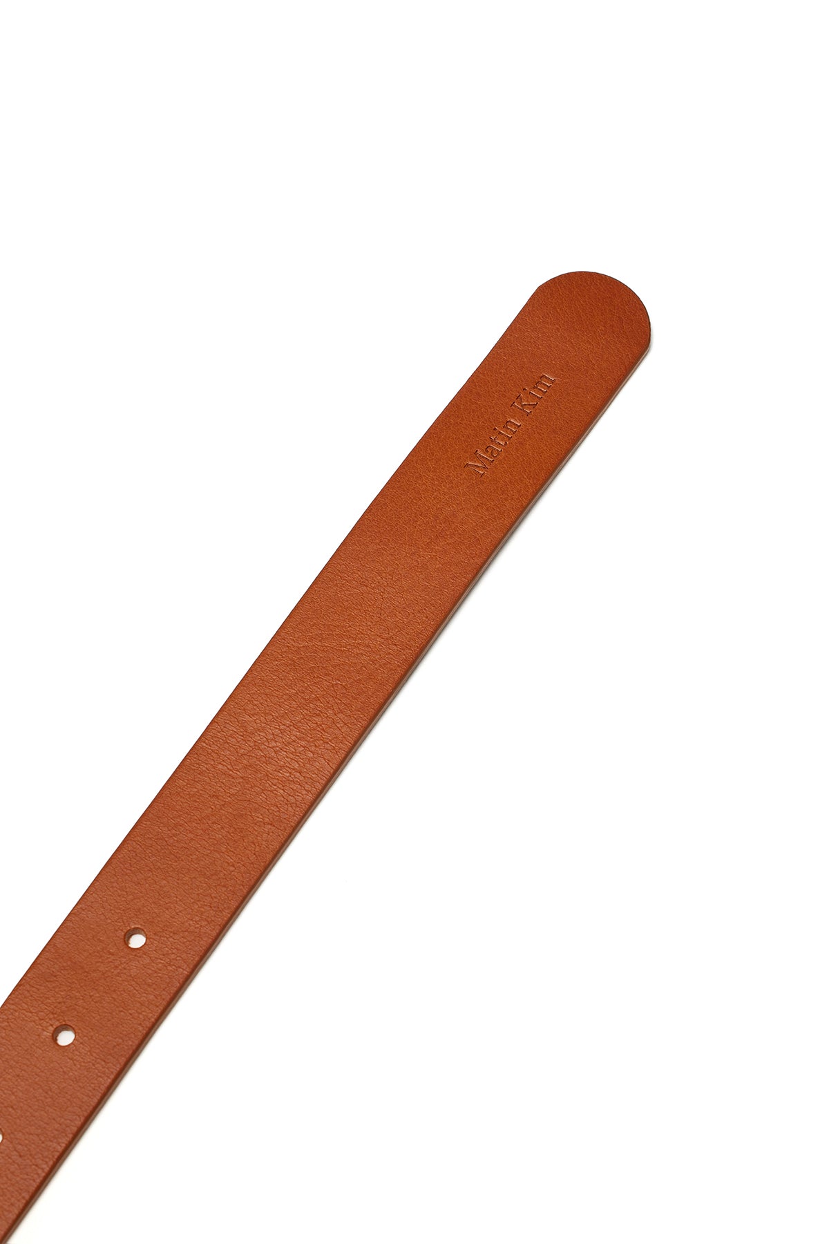 Matin Kim - Vintage Leather Belt (Camel) product image 3 | TRAB K-Fashion Australia