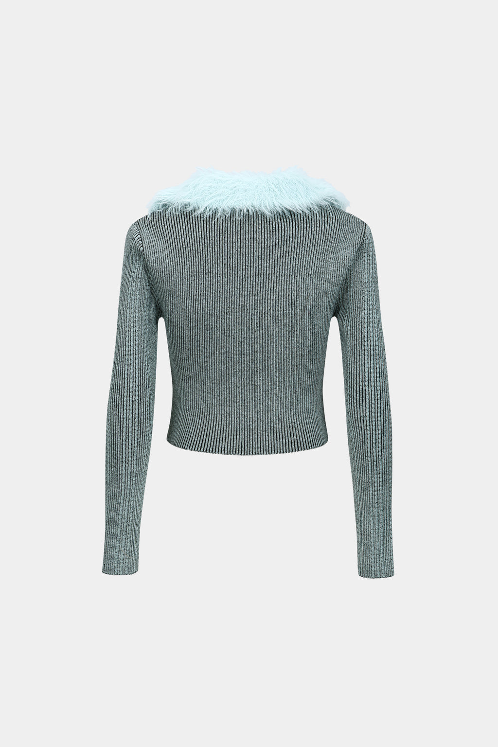 Andersson Bell - Lace-Up Knit Cardigan (Blue) product image 12 | TRAB K-Fashion Australia