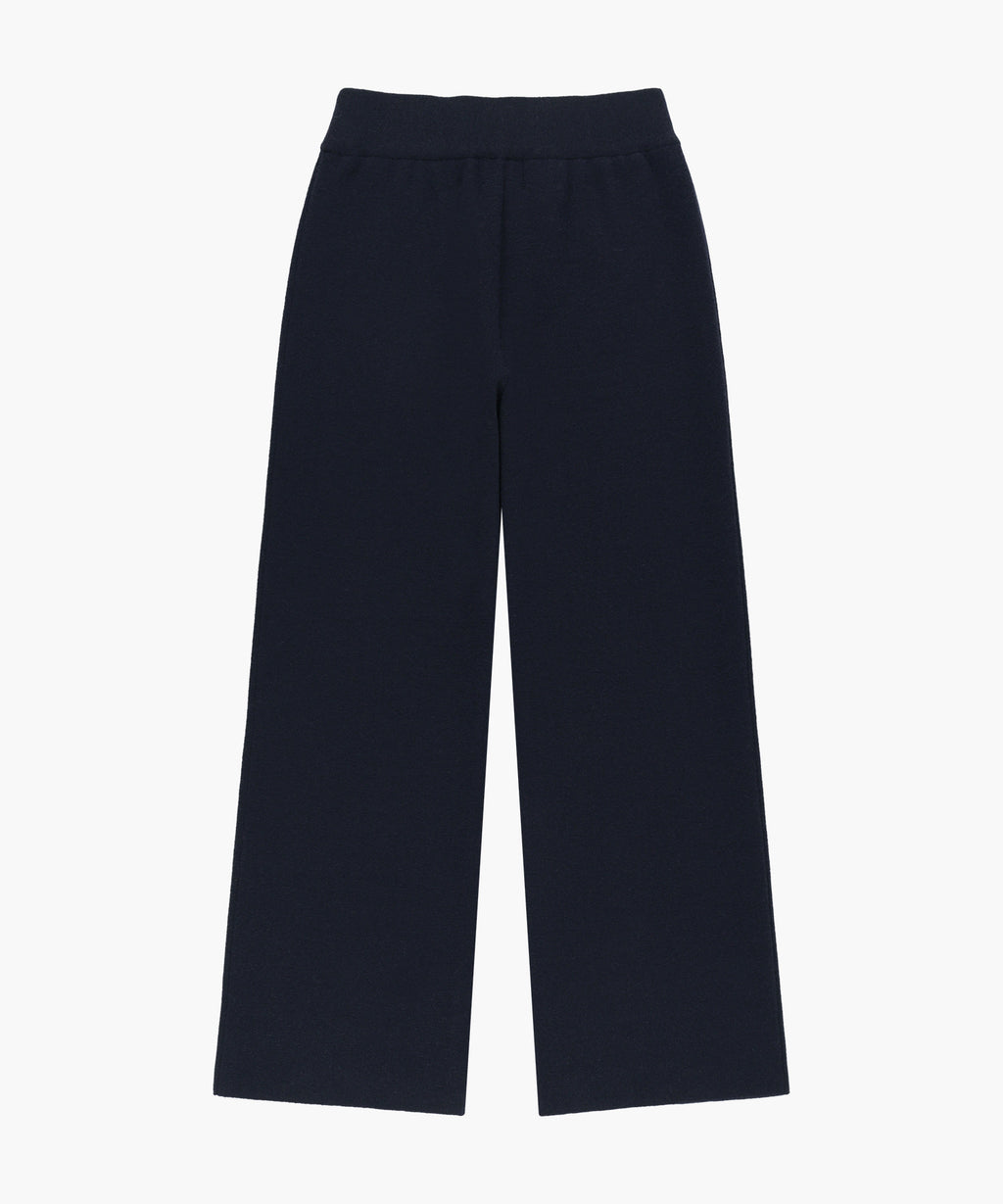 Marithe & Francois Girbaud - Ribbon Classic Logo Knit Pants (Navy) product image 6 | TRAB K-Fashion Australia