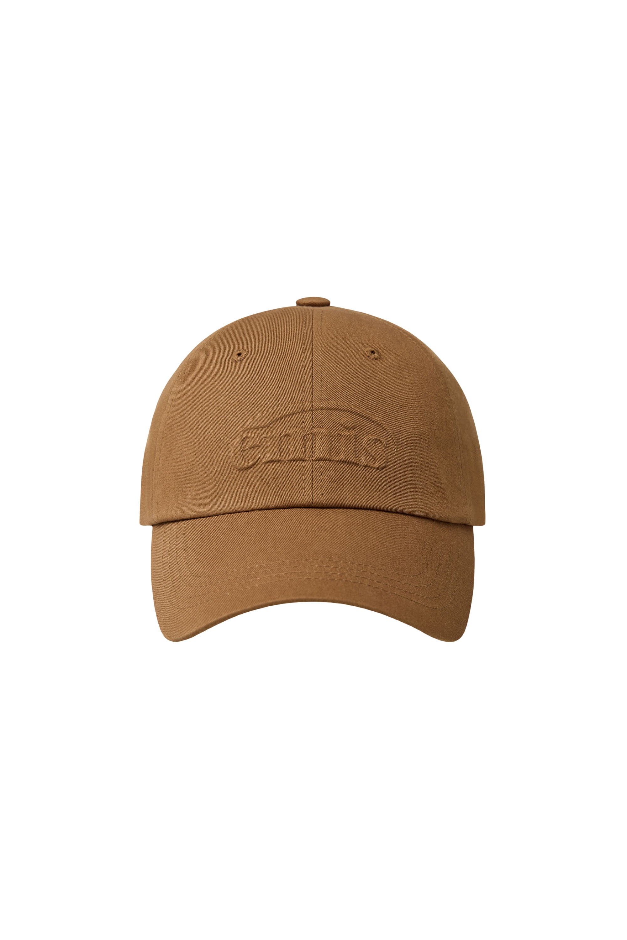 Emis - Embossing Logo Ball Cap (Brown) product image 1 | TRAB K-Fashion Australia