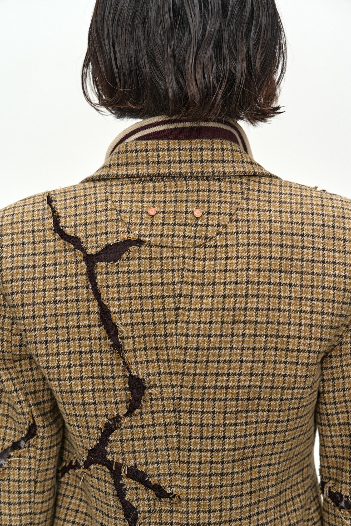 Andersson Bell - Lace Cut-Out Blazer (Beige) product image 6 | TRAB K-Fashion Australia