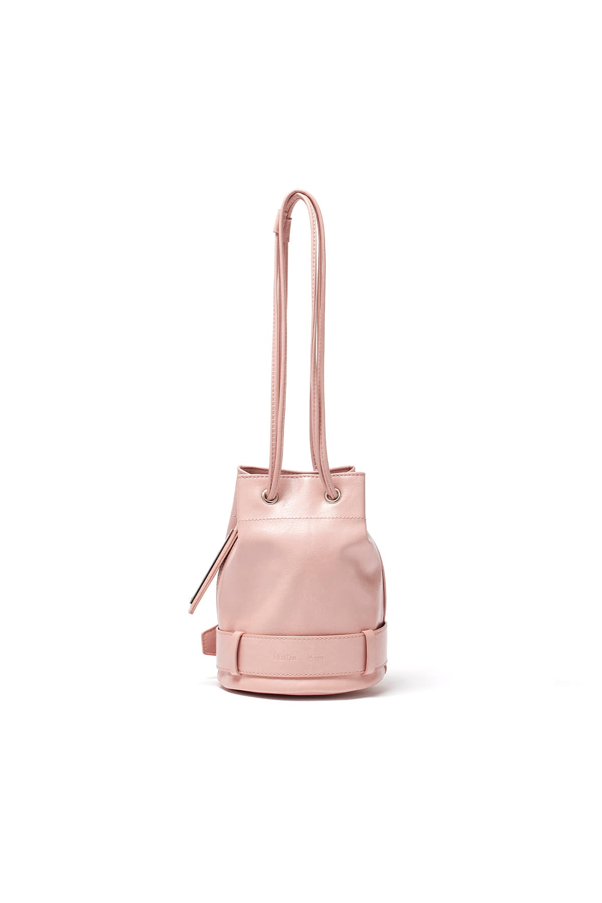 Matin Kim - Belted Mini Bucket Bag (Pink) product image 2 | TRAB K-Fashion Australia