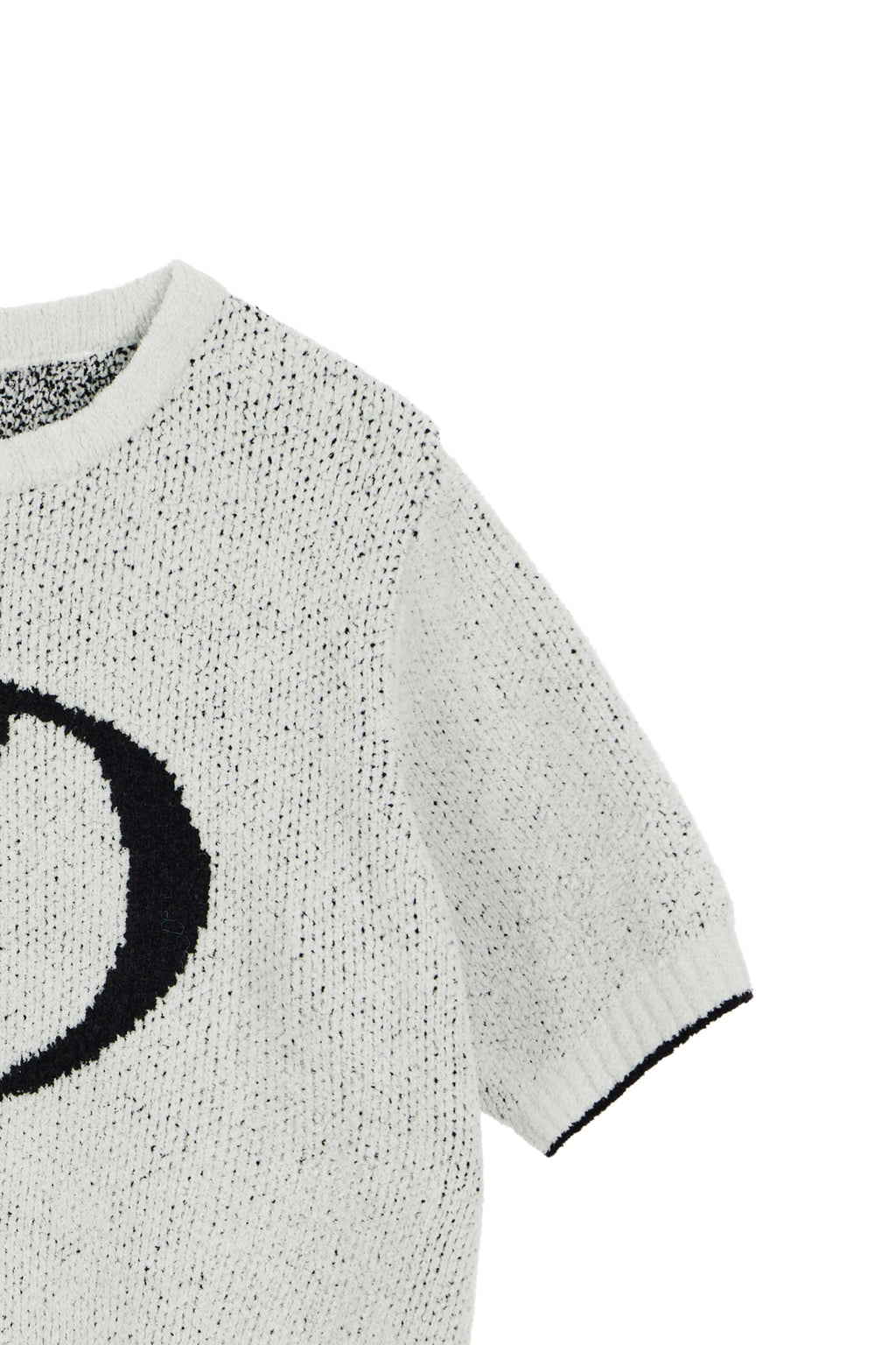 Deinet - D Logo Round Half Knit (Grey) product image 5 | TRAB K-Fashion Australia