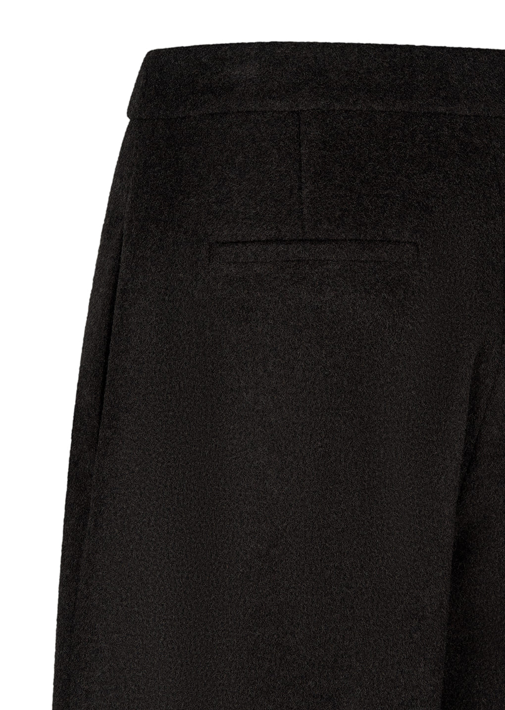 Amomento - curved culotte pants (Dark Brown) product image 14 | TRAB K-Fashion Australia