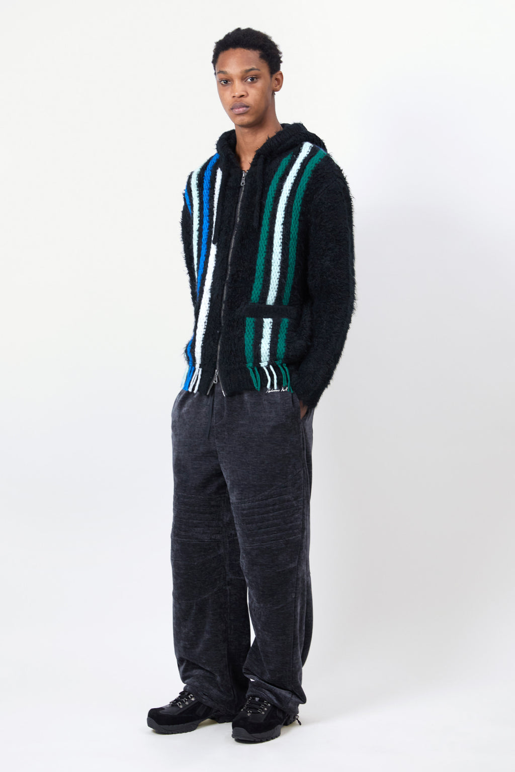 Andersson Bell - Biker Track Pants (Charcoal) product image 9 | TRAB K-Fashion Australia