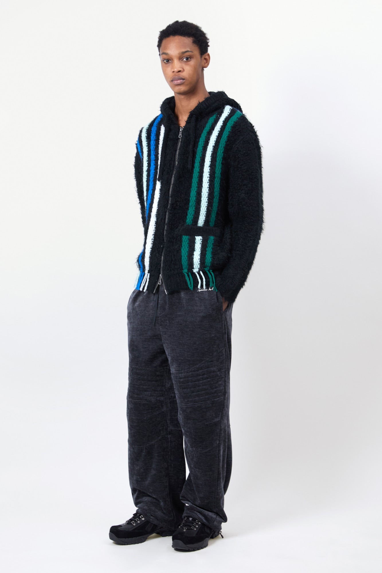 Andersson Bell - Biker Track Pants (Charcoal) product image 9 | TRAB K-Fashion Australia