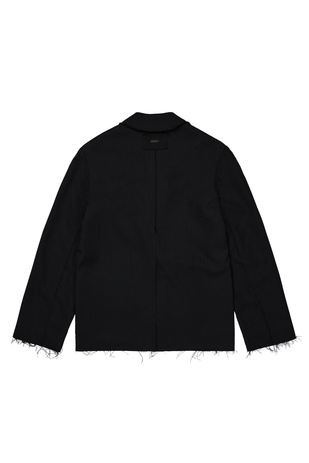 Deinet - Deinet Rough Cut Detail Blazer (Black) product image 13 | TRAB K-Fashion Australia