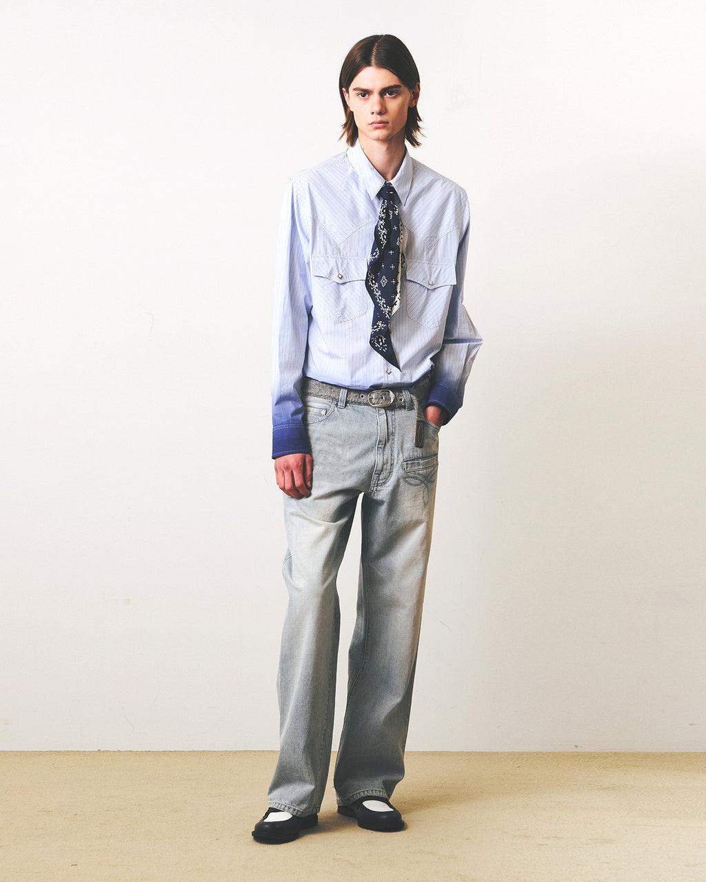 Eastlogue - Ridge Trail Pants (Light Indigo) product image 1 | TRAB K-Fashion Australia
