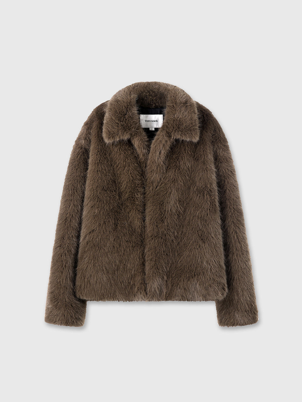 Tonywack - Faux Fur Relaxed Blouson (Mocha) product image 12 | TRAB K-Fashion Australia