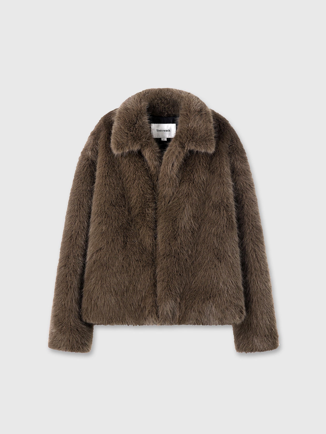 Tonywack - Faux Fur Relaxed Blouson (Mocha) product image 12 | TRAB K-Fashion Australia