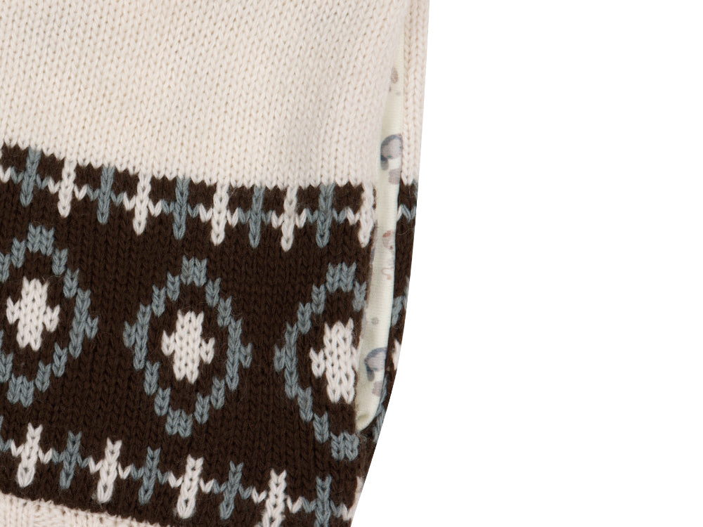 Coyseio - Mossy Cowichan Knit Jacket (Ivory) product image 29 | TRAB K-Fashion Australia
