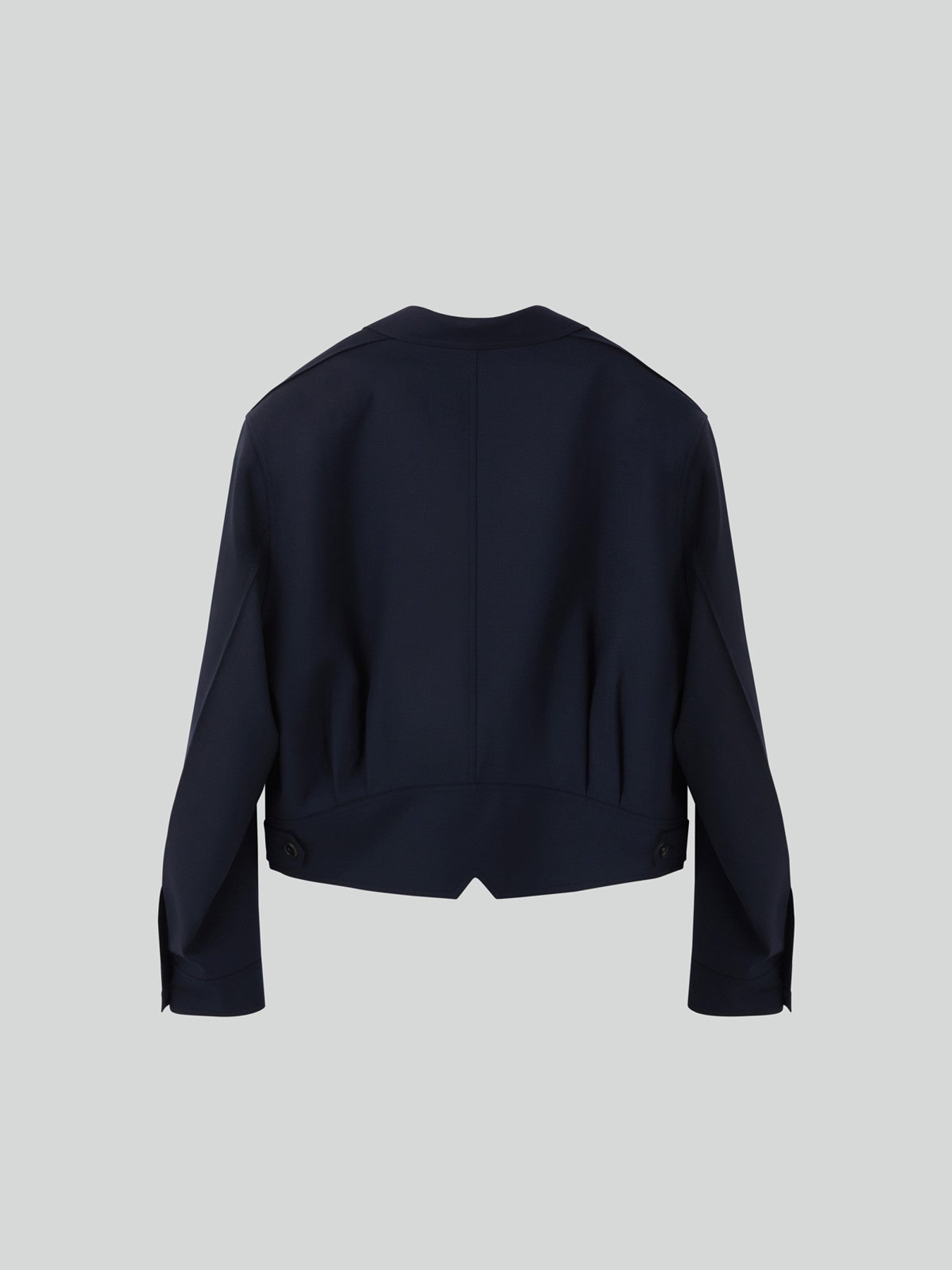 Recto - Double Breasted Short Jumper (Dark Navy) product image 6 | TRAB K-Fashion Australia