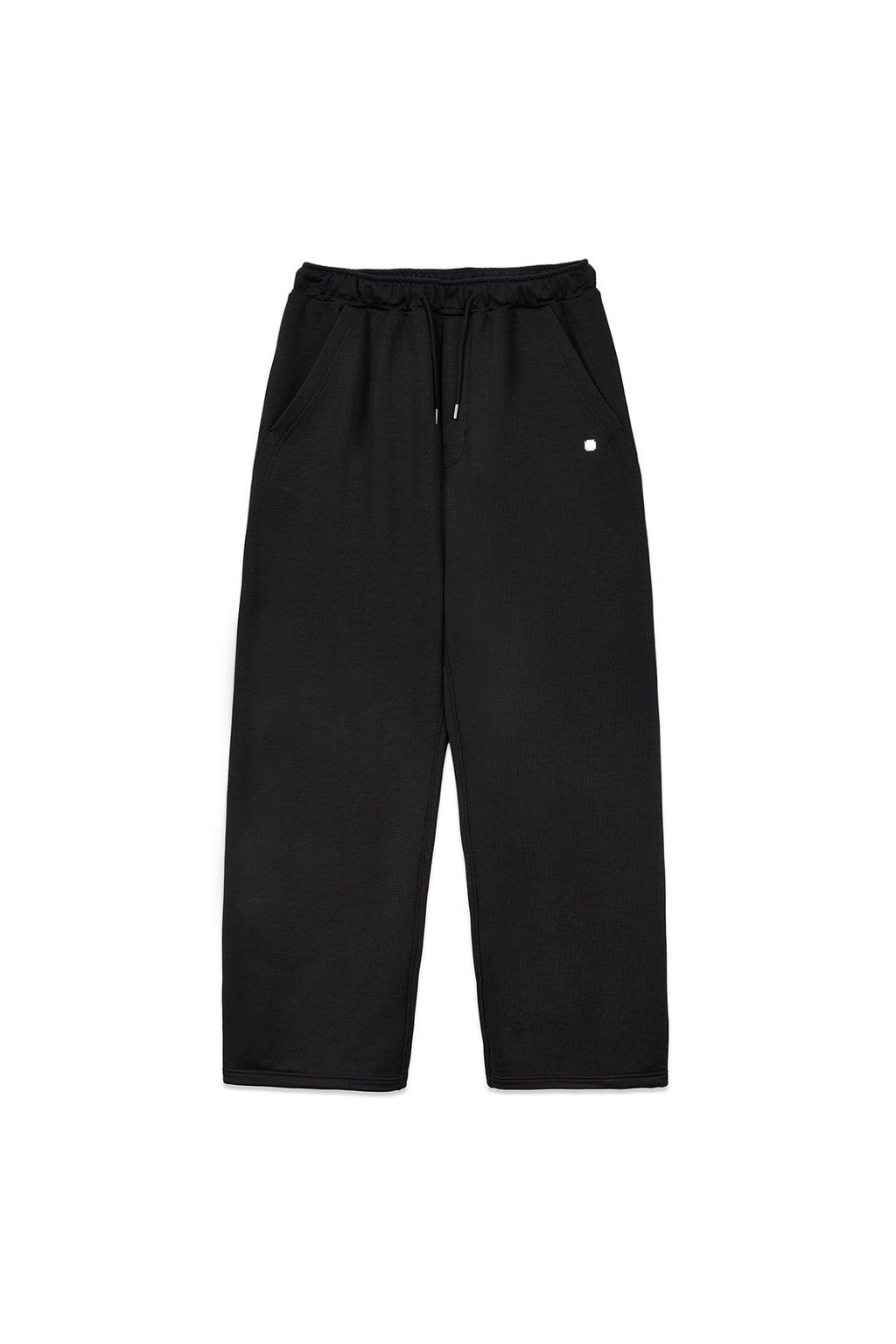 Matin Kim - Back Pocket Glitter Sweatpants (Black) product image 1 | TRAB K-Fashion Australia