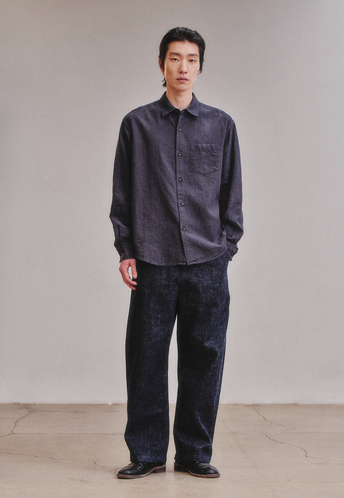 Art if acts - Washed Linen Shirt (Stone) product image 2 | TRAB K-Fashion Australia