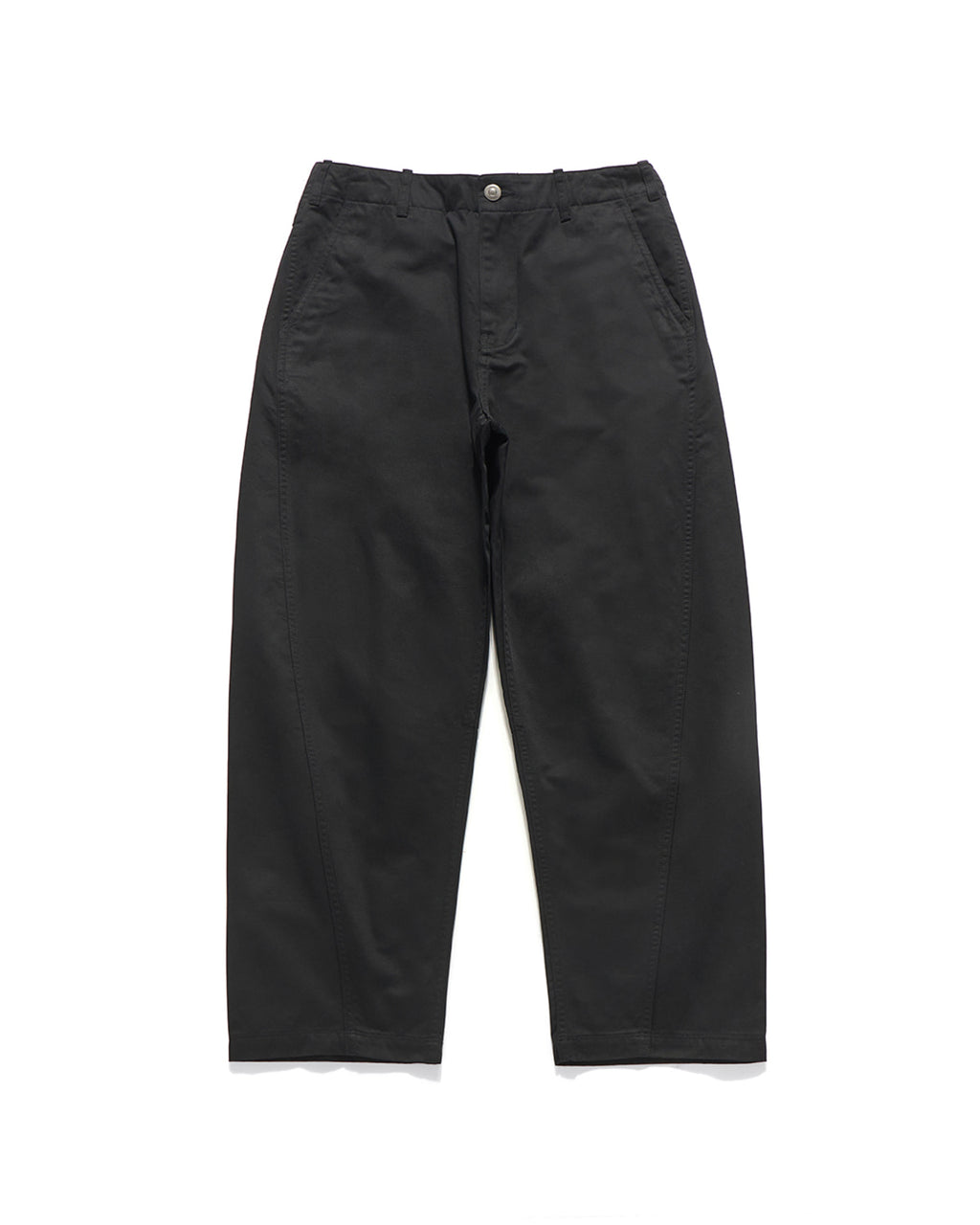 Eastlogue - Cinch Back Curved Pants (Black) product image 1 | TRAB K-Fashion Australia