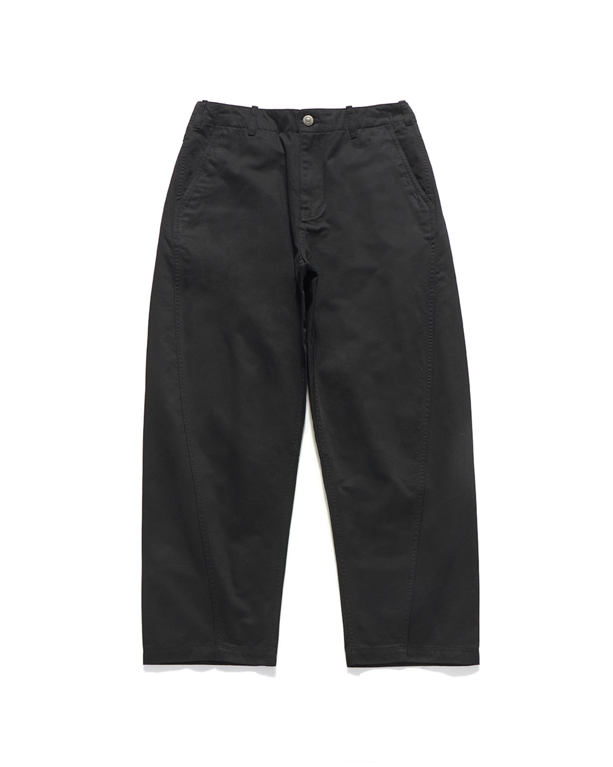 Eastlogue - Cinch Back Curved Pants (Black) product image 1 | TRAB K-Fashion Australia