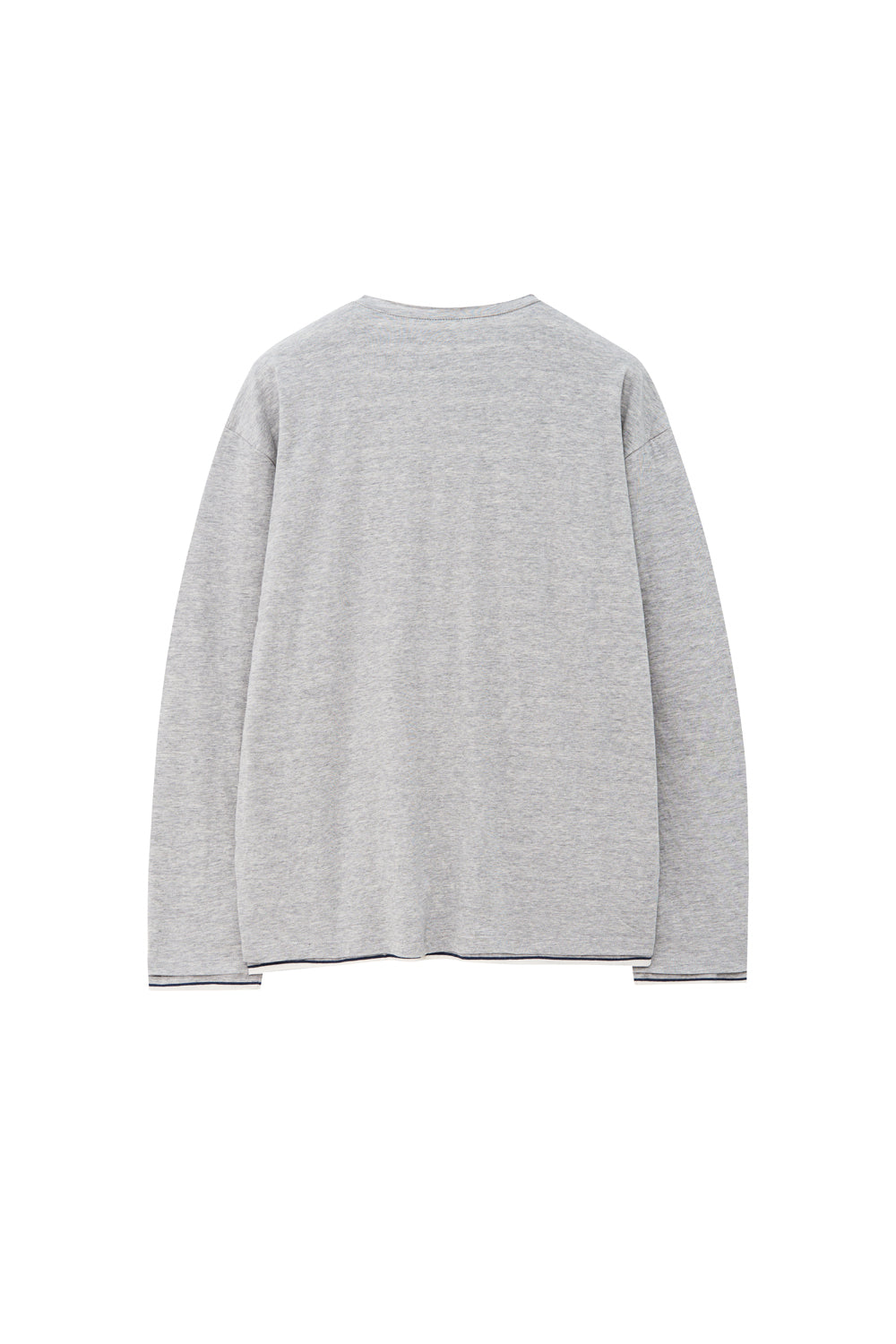 Hatchingroom - Two Face Stripe Tee (M.Grey) product image 2 | TRAB K-Fashion Australia