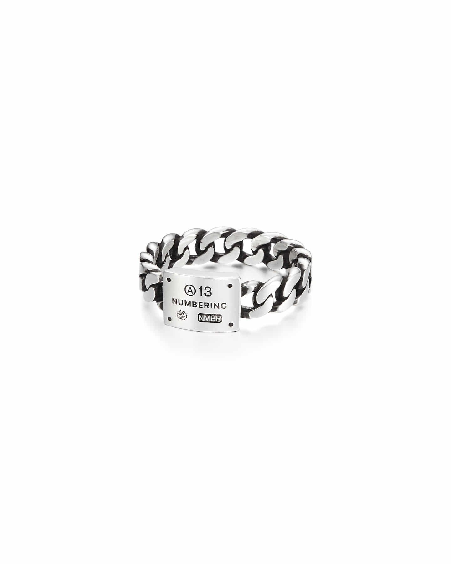 Numbering - Plate Chain Ring #8590 product image 6 | TRAB K-Fashion Australia
