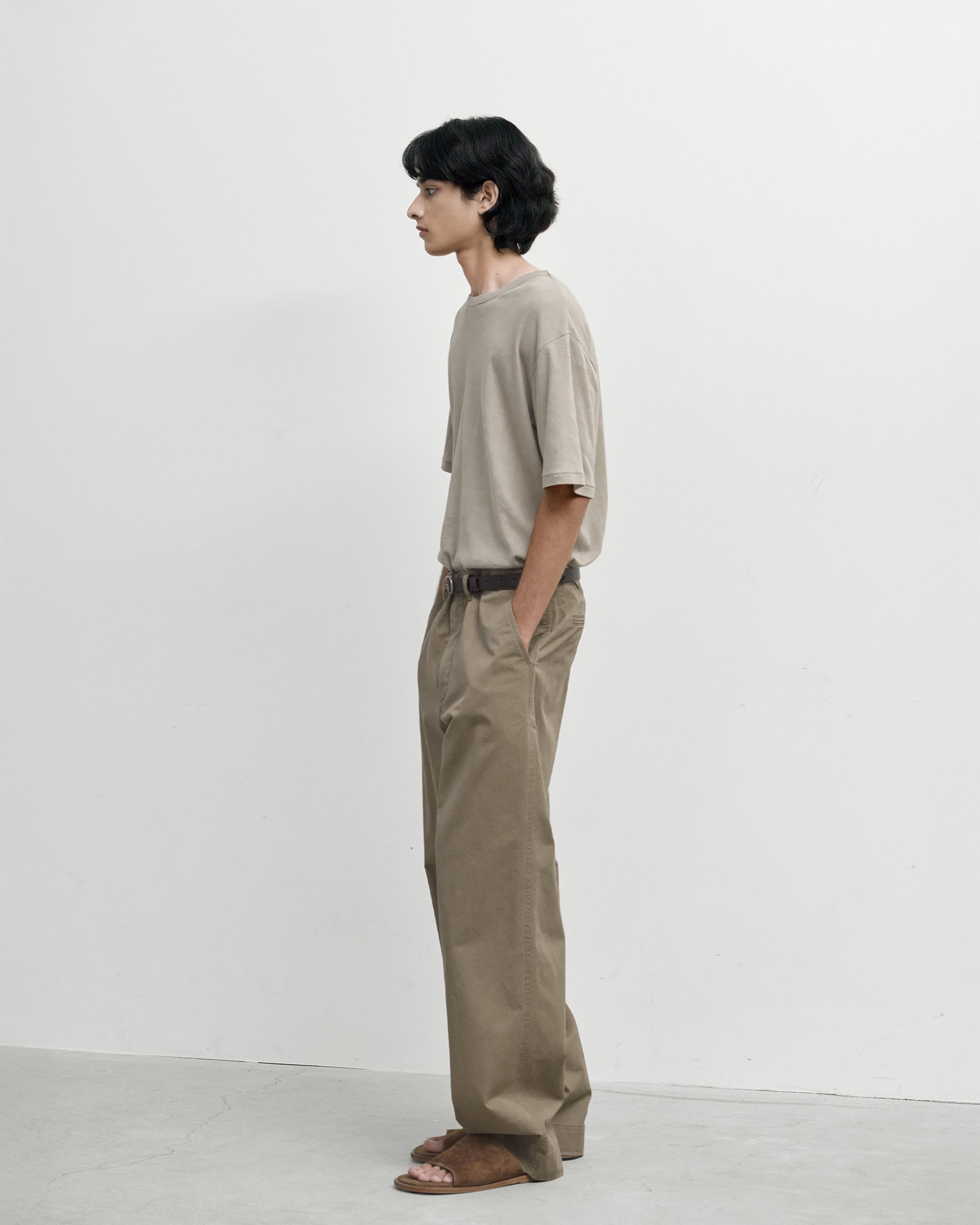 Brownyard - Cashmere Half Sleeve (Beige) product image 2 | TRAB K-Fashion Australia