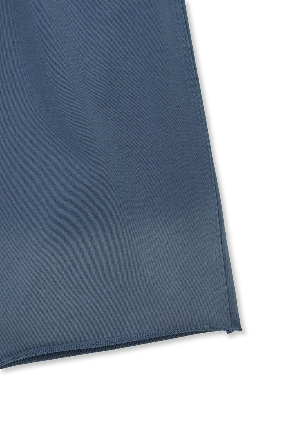 Matin Kim - Vintage Washed Back Logo Bermuda Sweatpants (Smoke Blue) product image 4 | TRAB K-Fashion Australia