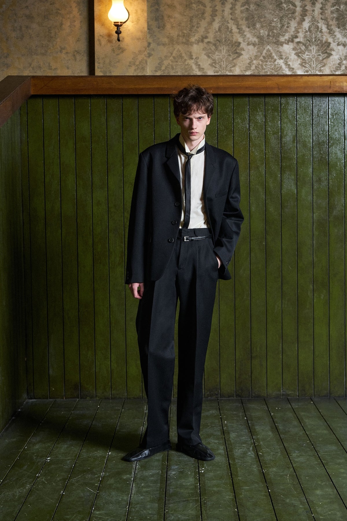 STU - Rounded Single Breasted Jacket (Black) product image 1 | TRAB K-Fashion Australia