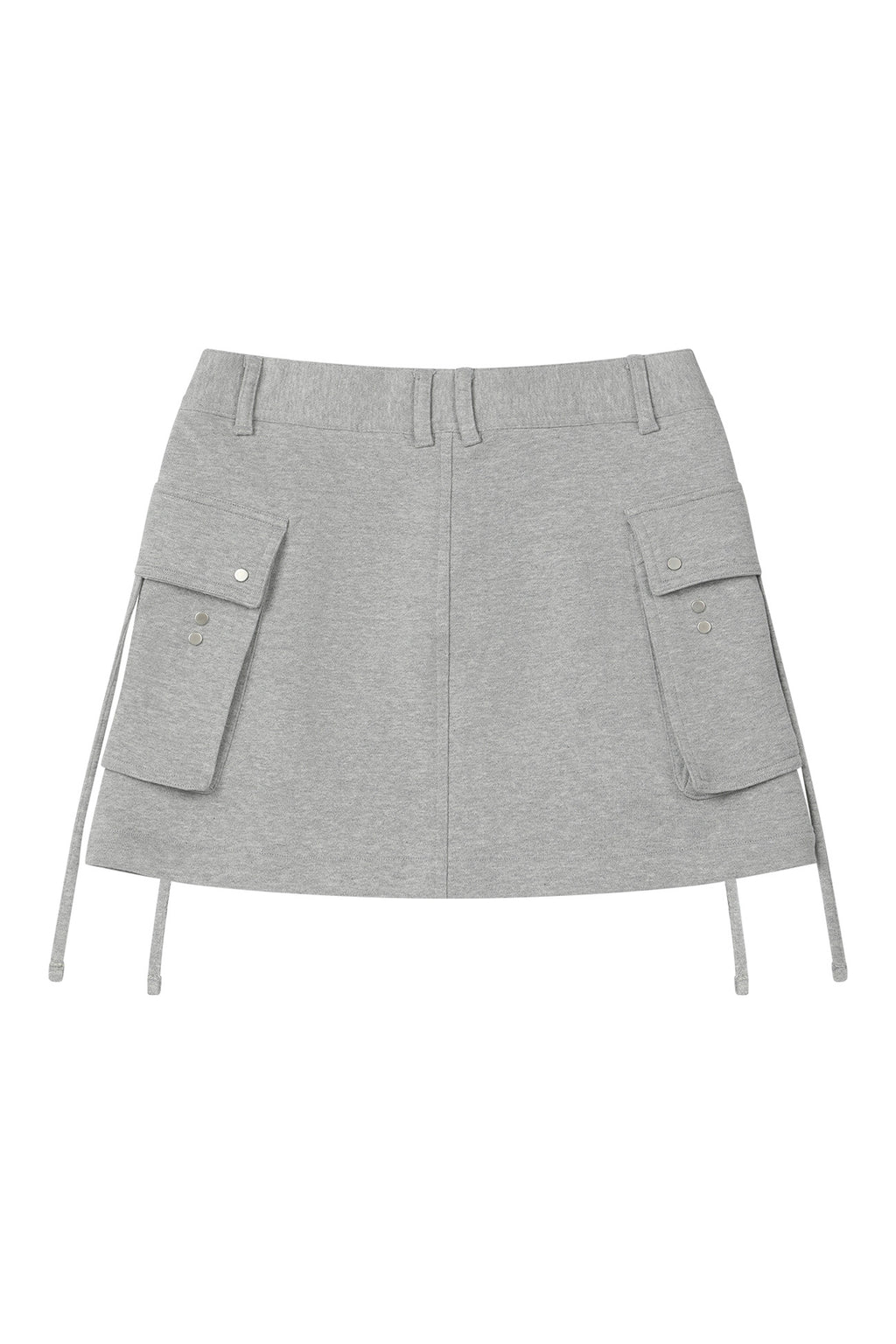 Deinet - Jersey Mini Skirt (Melange Grey) product image 10 | TRAB K-Fashion Australia