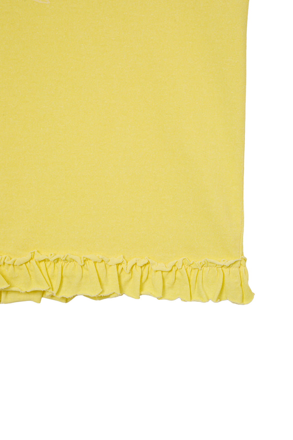 Deinet - Ruffle Washed T-Shirt (Mustard) product image 5 | TRAB K-Fashion Australia