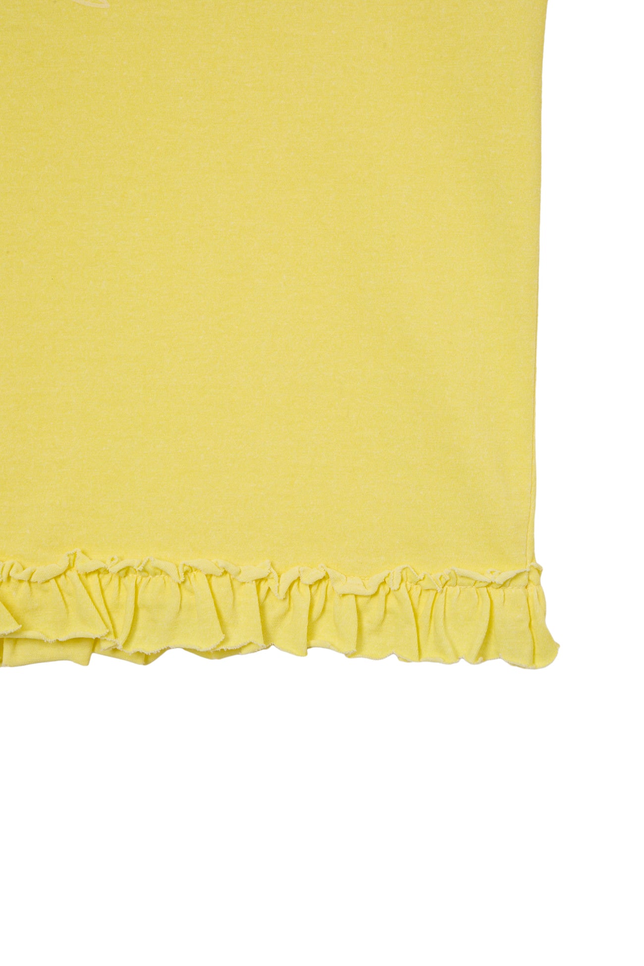 Deinet - Ruffle Washed T-Shirt (Mustard) product image 5 | TRAB K-Fashion Australia