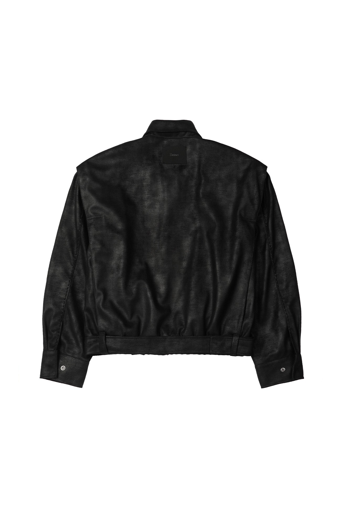 Deinet - Stitch Bomber Jumper (Black) product image 10 | TRAB K-Fashion Australia