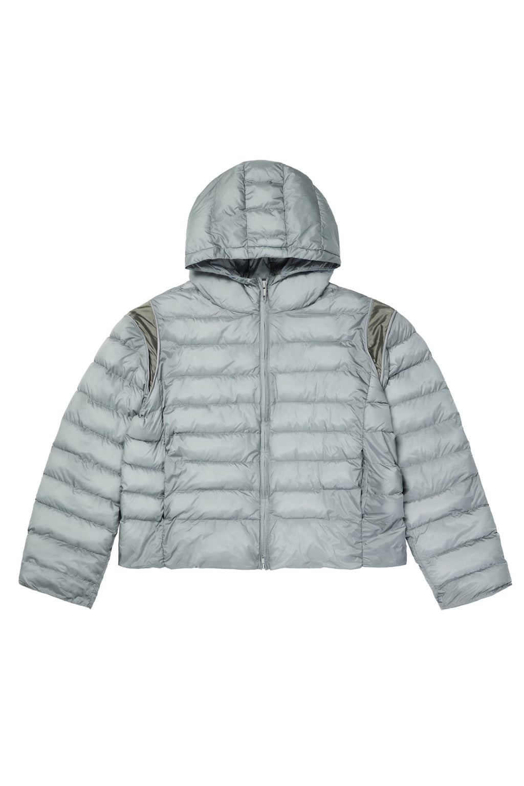 Deinet - Point Wellon Hooded Jacket (Silver) product image 14 | TRAB K-Fashion Australia
