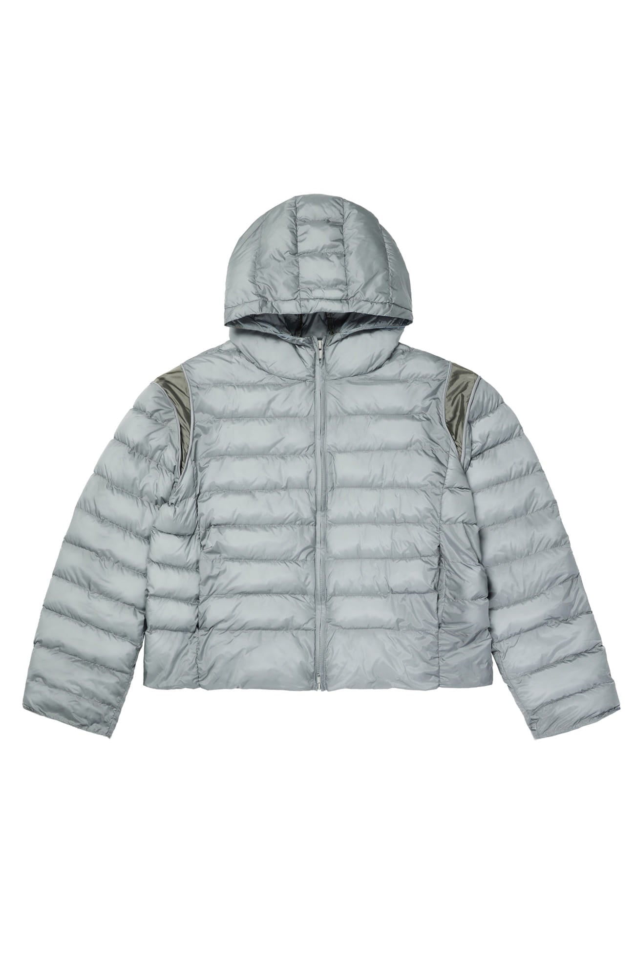 Deinet - Point Wellon Hooded Jacket (Silver) product image 14 | TRAB K-Fashion Australia