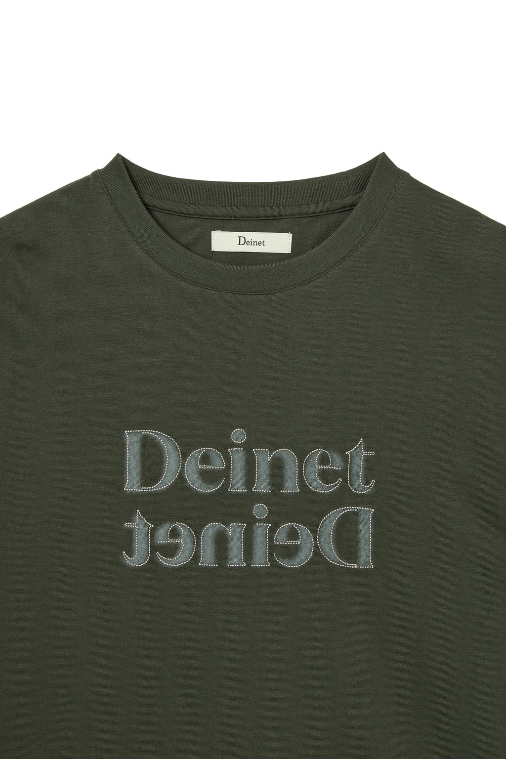Deinet - Brushed Stitch Point Regular T-Shirt (Charcoal) product image 3 | TRAB K-Fashion Australia