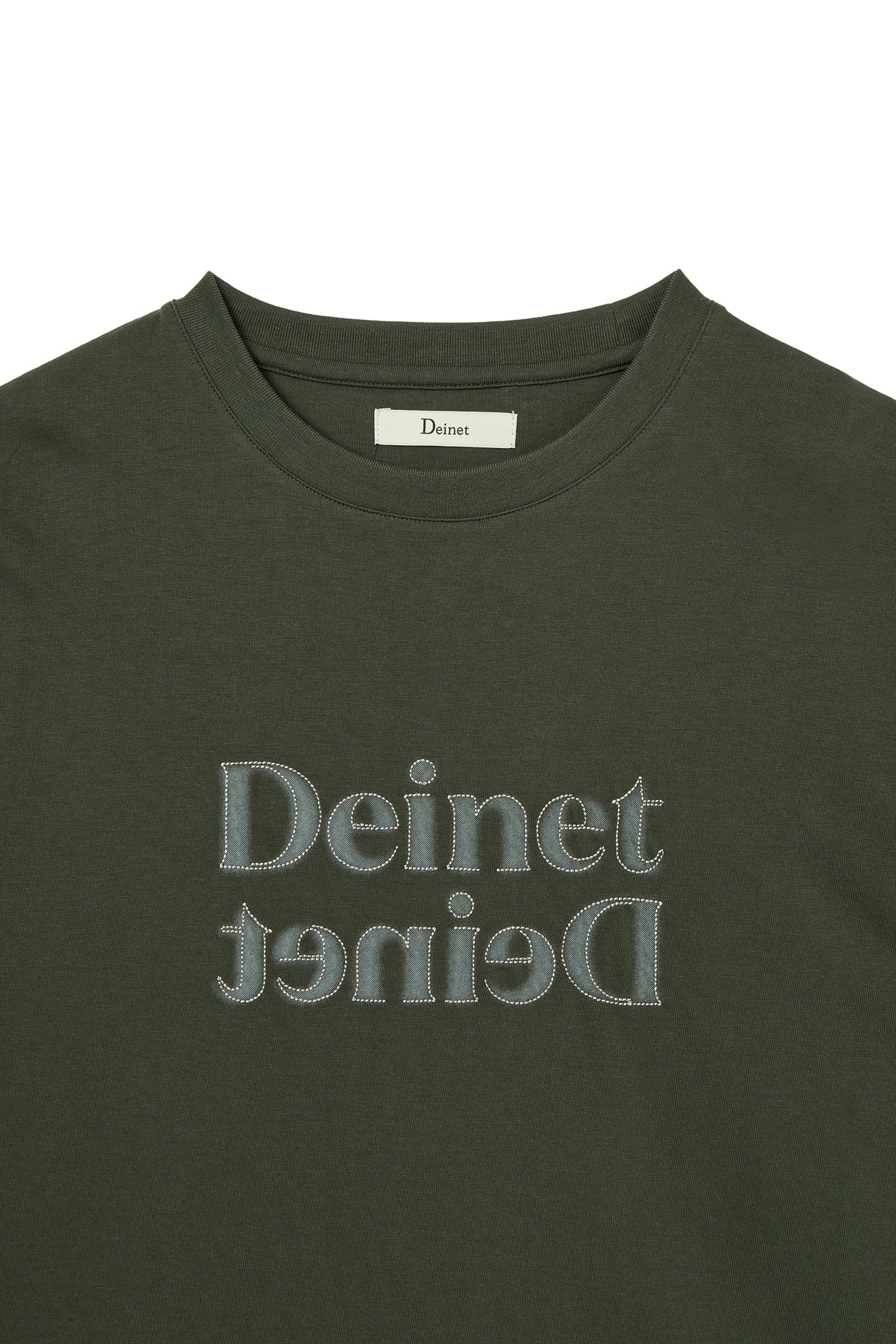 Deinet - Brushed Stitch Point Regular T-Shirt (Charcoal) product image 3 | TRAB K-Fashion Australia