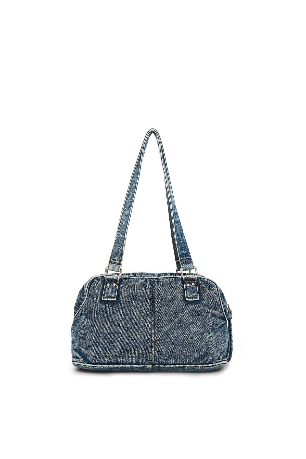 Matin Kim - Matin Dust Denim One Pocket Shoulder Bag (Blue) product image 3 | TRAB K-Fashion Australia