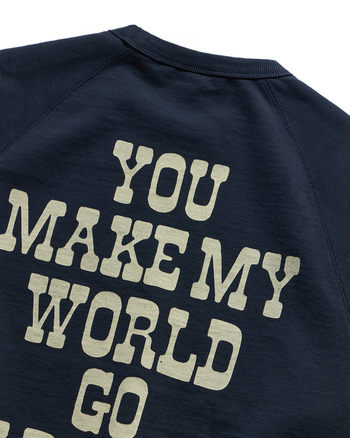 Eastlogue - Felix Classic Raglan Sweat Shirt (Navy) product image 4 | TRAB K-Fashion Australia