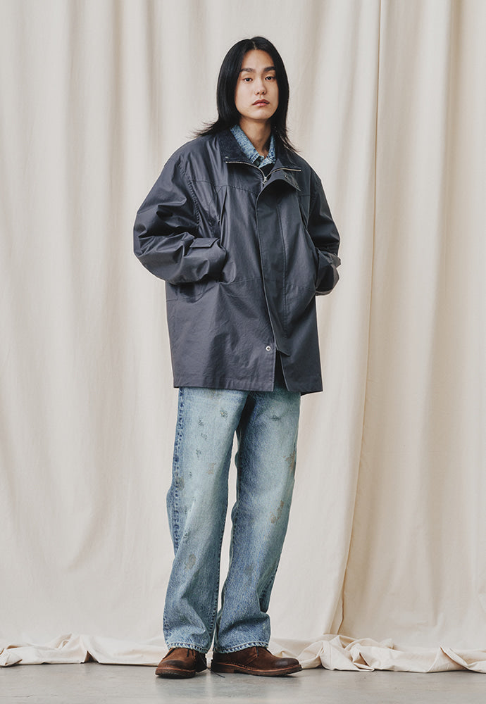 Art if acts - British Waxed Monster Parka (Charcoal) product image 3 | TRAB K-Fashion Australia